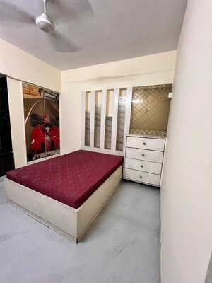 Bedroom in 3 BHK Apartment at Shiv Sai Paradise, Majiwada – for Sale