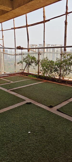 Balcony in 4 BHK Apartment at Lodha Aristo, Majiwada – for Sale