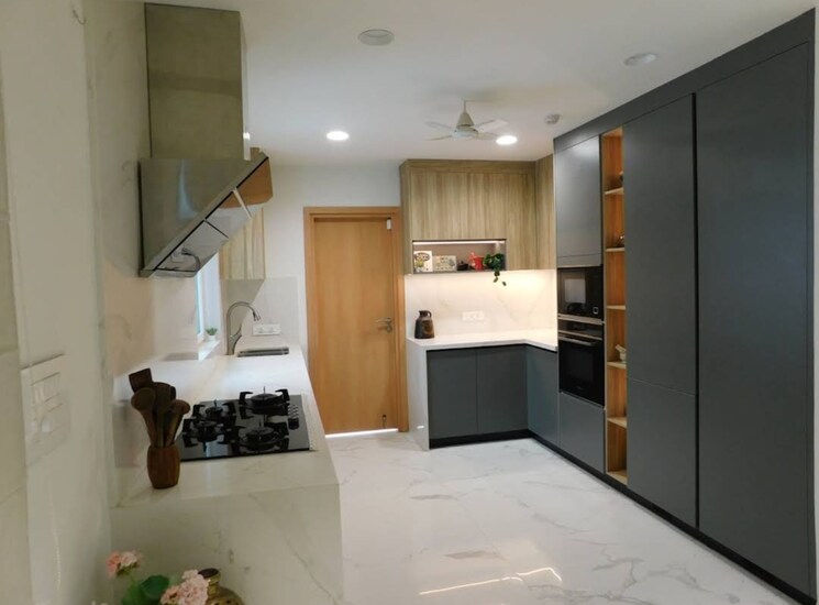 Kitchen, frontline-seven 3 Bedroom 2185 Sq.Ft. Apartment In Kokapet Hyderabad 8418757