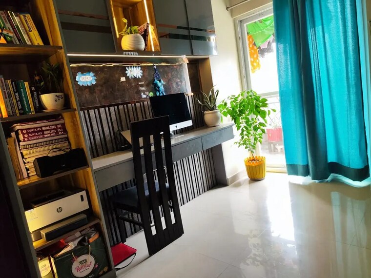 Study Room, vvip-iconic-towers 3 Bedroom 1490 Sq.Ft. Apartment In Gaur City 1 Greater Noida 8418763