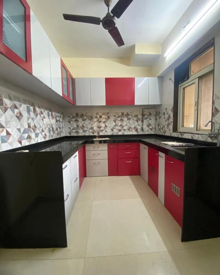 Kitchen, siddhi-highland-gardens 3 Bedroom 1450 Sq.Ft. Apartment In Dhokali Thane 8418767
