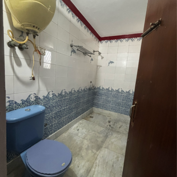 Bathroom in 4 BHK Builder Floor at Saket – for Rent