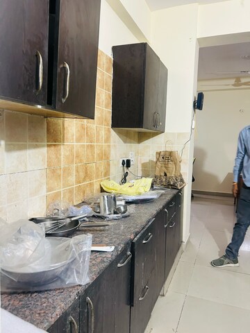 Kitchen in 3.5 BHK Apartment at Gardenia Golf City, Noida Central – for Rent