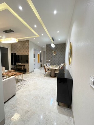 Living Room in 3 BHK Apartment at Trishla City, Patiala Road – for Sale