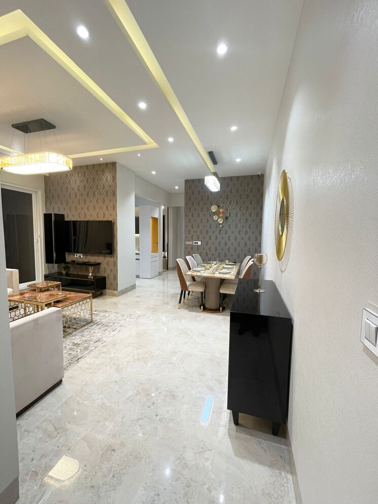 Living Room, trishla-city 3 Bedroom 1800 Sq.Ft. Apartment In Patiala Road Zirakpur 8418834