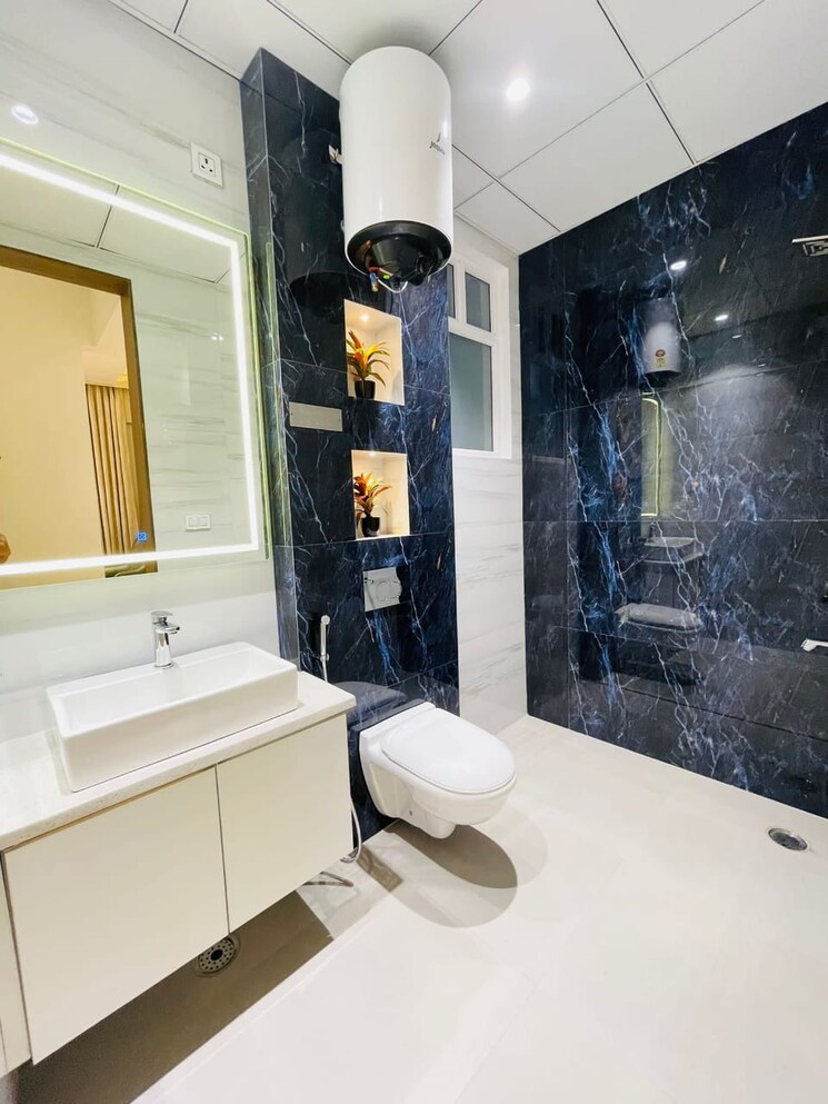 Living Room, trishla-city 4 Bedroom 2200 Sq.Ft. Apartment In Patiala Road Zirakpur 8418840