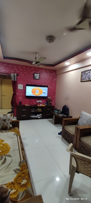 Living Room in 2 BHK Apartment at Happy Valley, Manpada – for Rent