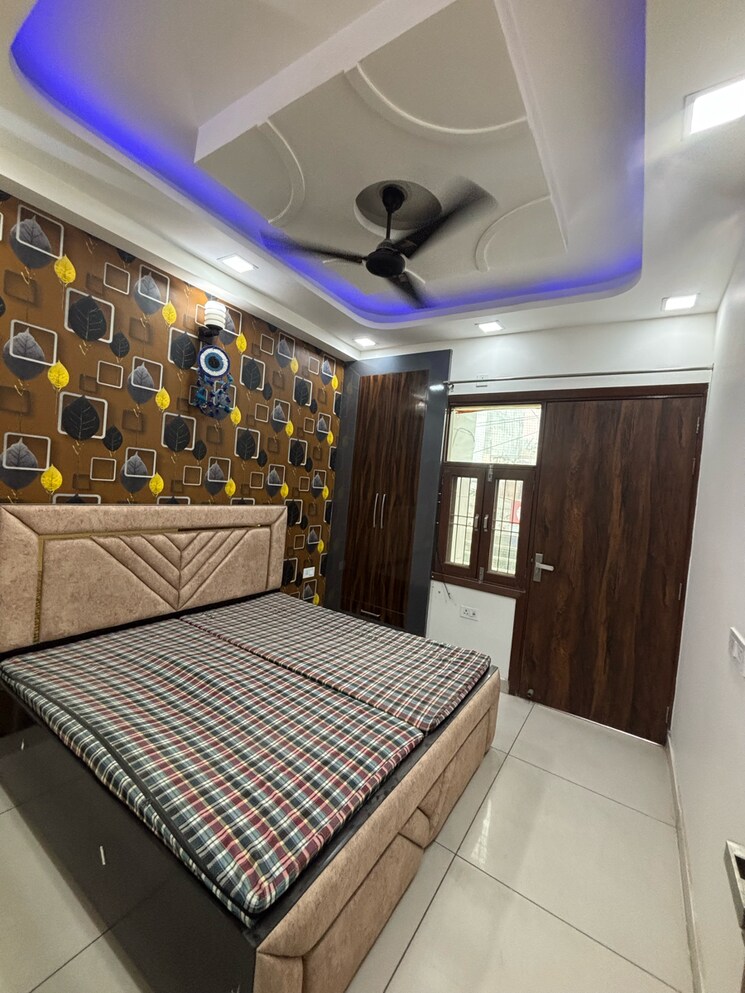 Bedroom, dwarka mor 3 Bedroom 950 Sq.Ft. Builder Floor In Dwarka Mor Delhi 8418889