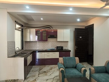 Kitchen in 2 BHK Builder Floor at Ardee City, Sector 52 – for Rent