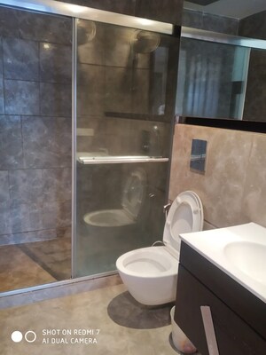 Bathroom in 3 BHK Builder Floor at Sarvapriya Vihar – for Sale