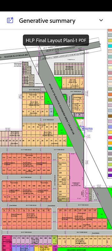 Plot Area in  Land at HLP Palmillas, Vip Road – for Sale