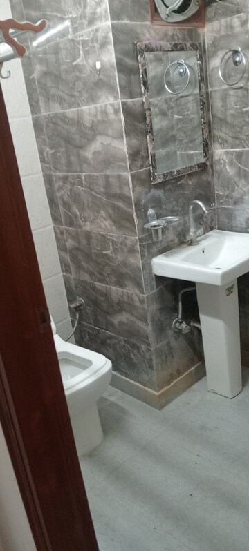 Bathroom in 2 BHK Builder Floor at Govindpuri – for Rent