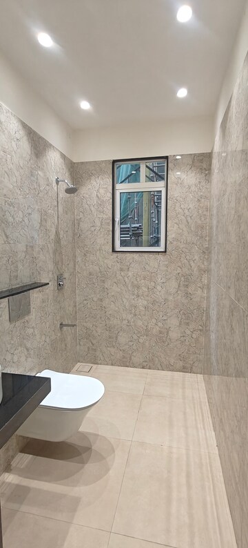Bathroom in 3 BHK Apartment at Sunbeam Heights, Andheri West – for Sale
