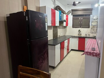 Kitchen in 3 BHK Apartment at Shri Devaji Residency, Dhakoli Village – for Rent