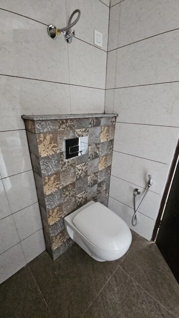 Bathroom in 3 BHK Apartment at Green Valley Residencia, Ghazipur – for Rent