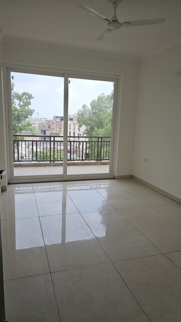 Balcony in 3 BHK Apartment at Green Valley Residencia, Ghazipur – for Rent