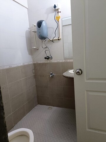 Bathroom in 2 BHK Apartment at Ajmera Beverly Hills and Royal Empire, Andheri West – for Rent