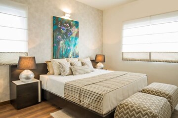 Bedroom in 4 BHK Apartment at Prestige Ivy League, Kondapur – for Rent