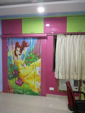 Bedroom in 3 BHK Apartment at Shubharambh Complex, Manpada – for Rent
