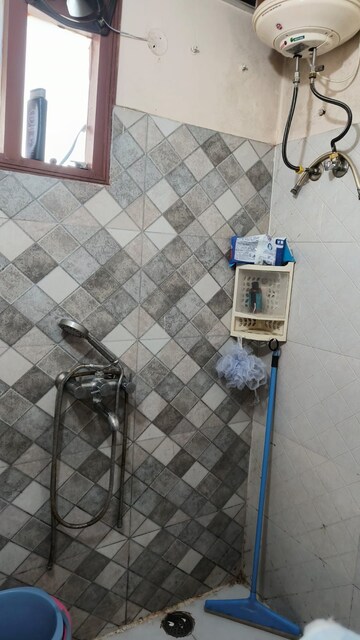 Bathroom in 2 BHK Builder Floor at MS Enclave Zirakpur, Dhakoli Village – for Rent