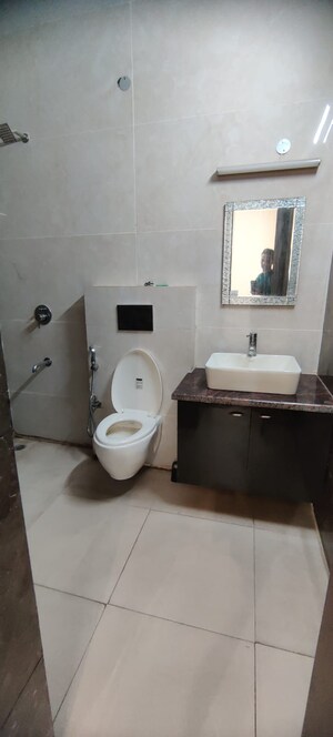 Bathroom in 3 BHK Builder Floor at Sector 12a – for Sale