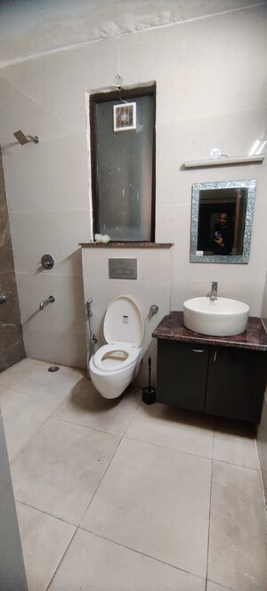 Bathroom in 3 BHK Builder Floor at Sector 12a – for Sale