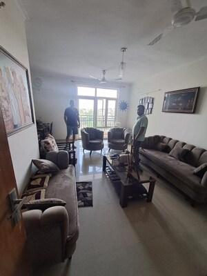 Living Room in 3.5 BHK Apartment at Omaxe Residency II, Gomti Nagar – for Sale