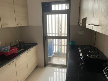 Kitchen in 2 BHK Apartment at Lodha Luxuria Priva, Majiwada – for Rent