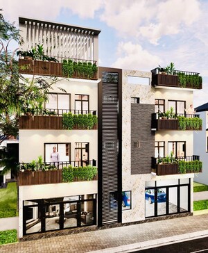  Plot – Exterior View View at Vaastu Apartments, Dlf Ankur Vihar - for Sale