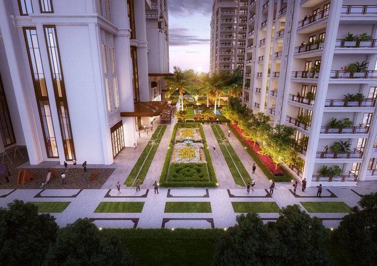 Balcony, hero-homes-phase-2 4 Bedroom 3457 Sq.Ft. Apartment In Sector 104 Gurgaon 8419503