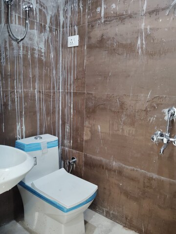 Bathroom in 1 BHK Builder Floor at Paryavaran Complex – for Rent