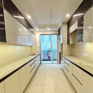 Kitchen in 4 BHK Builder Floor at Ansal API Esencia, Sector 67 – for Sale