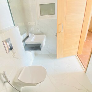 Bathroom in 2 BHK Apartment at Omaxe Lake, Mullanpur – for Sale