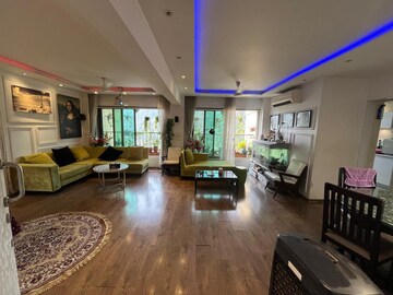 Living Room in 3 BHK Apartment at Neelkanth Lake View, Pokhran Road No 2 – for Sale