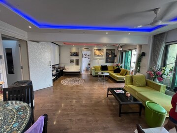Living Room in 3 BHK Apartment at Neelkanth Lake View, Pokhran Road No 2 – for Sale