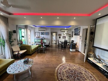Living Room in 3 BHK Apartment at Neelkanth Lake View, Pokhran Road No 2 – for Sale