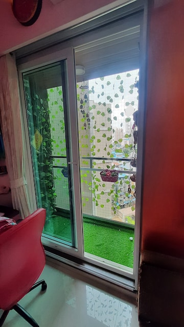 Balcony in 3 BHK Apartment at Seawoods – for Rent