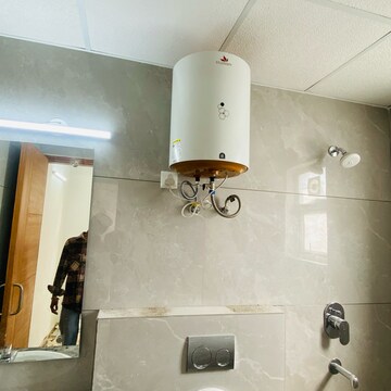 Bathroom in 3 BHK Apartment at Omaxe Lake, Mullanpur – for Sale
