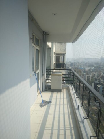 Balcony in 2 BHK Apartment at GH-7 Crossings Republik, Vijay Nagar – for Rent