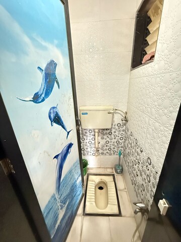 Attached Bathroom in 1 BHK Apartment at Seawoods – for Rent