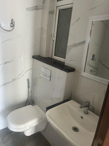 Bathroom in 3.5 BHK Builder Floor at Smart World Gems, Sector 89 – for Rent