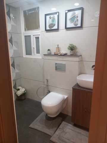 Bathroom in 3 BHK Apartment at Nagla Road – for Sale