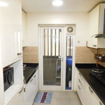 Kitchen in 4 BHK Apartment at Kandivali West – for Rent