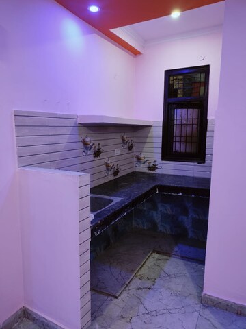 Kitchen in 1 BHK Builder Floor at Ashok Nagar – for Rent