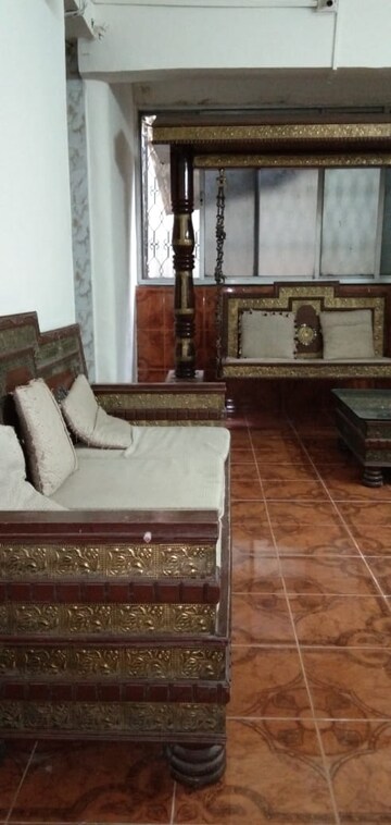 Living Room in 1 BHK Apartment at Popular Heights, Koregaon Park – for Rent