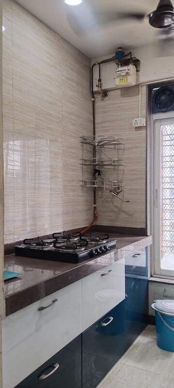 Kitchen in 2 BHK Apartment at JP Unity Tower, Lower Parel – for Rent