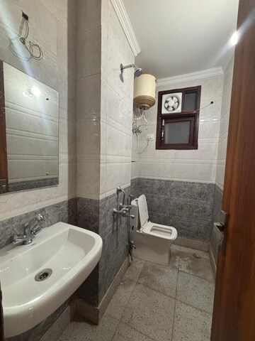 Bathroom in 2 BHK Apartment at Saket – for Rent
