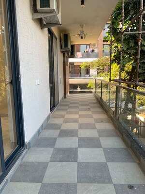 Balcony in 4 BHK Builder Floor at Ansals Flexi Homes, Sector 57 – for Sale