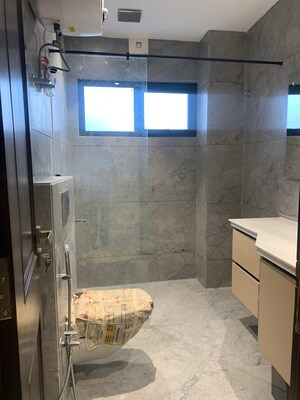 Bathroom in 4 BHK Builder Floor at Ansals Flexi Homes, Sector 57 – for Sale