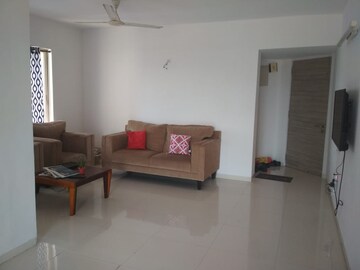 Living Room in 3 BHK Apartment at Group Seven Rushi Heights, Goregaon East – for Rent